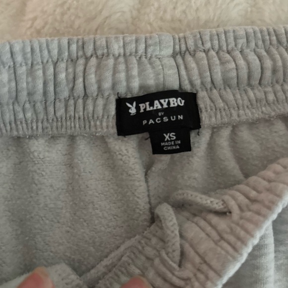 PLAYBOY Heather Gray Joggers - Picture 4 of 4